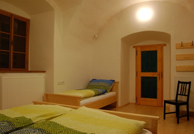 Modrý pokoj pod klenbami - penzion Čáslava